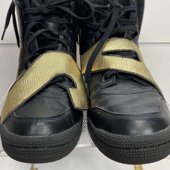 RARE ADIDAS Jeremy Scott x adidas Letters Black/Gold 14 NWOB - Picture 8 of 16